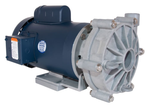 Advance 3000 Pump with blue Leeson Motor left angle view