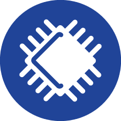 Blue Semiconductor industry icon