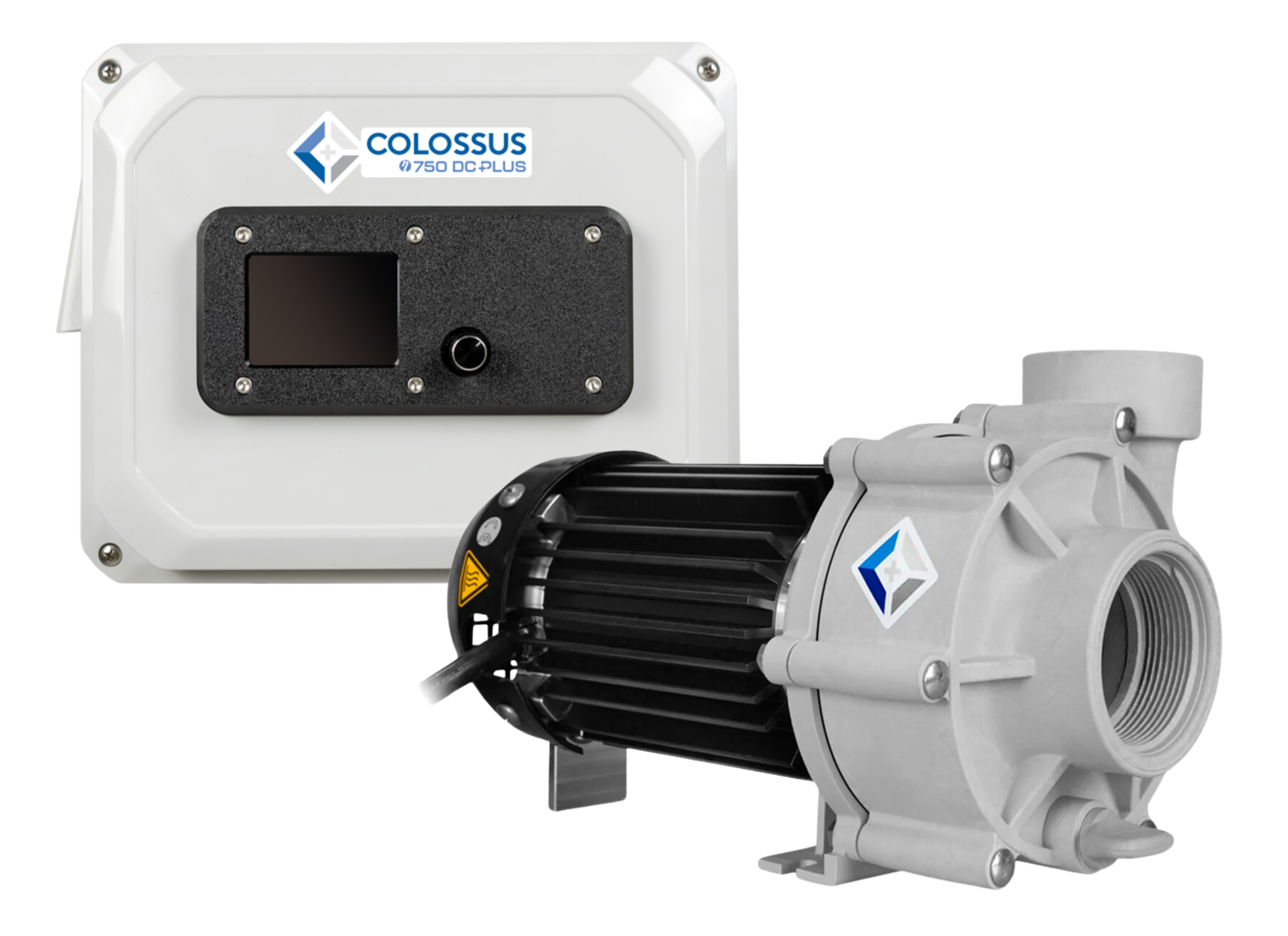 Sequence® Colossus DC Plus niet-metalen centrifugaalpomp met controller